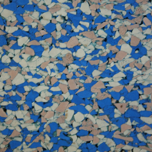 698:blue with eggshell fleck