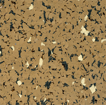 632:Brown with eggshell and black fleck